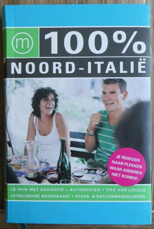 100 % Noord Italie, Boeken, Reisgidsen, Zo goed als nieuw, Reisgids of -boek, Europa, ANWB, Ophalen of Verzenden