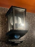 Steinel L 190 S zwarte buitenwandlamp  met sensor, Ophalen of Verzenden, Zo goed als nieuw, Glas