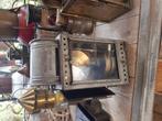 Antieke mijnwerkerslamp en of spoorlamp, Antiek en Kunst, Ophalen of Verzenden