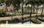 Rijsoord - Pension Noorlander - Voorgevel en boten, Ophalen of Verzenden, Voor 1920, Ongelopen, Zuid-Holland
