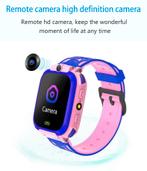 Smartwatch voor kinderen LBS locatie, SOS, bellen, Ophalen of Verzenden, Nieuw, Roze, Meisje