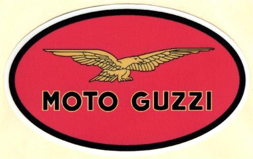 Moto Guzzi sticker #14, Motoren, Accessoires | Stickers, Verzenden