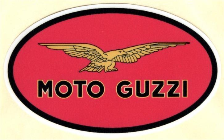 Moto Guzzi sticker #14, Motoren, Accessoires | Stickers, Verzenden