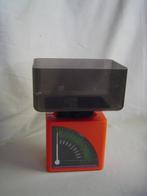 Vintage oranje bruine keukenweegschaal EKS Sweden, Witgoed en Apparatuur, Weegschalen, Keukenweegschaal, Ophalen of Verzenden