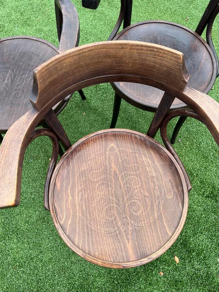 Antieke Thonet  ARM Stoelen - Set van 3 Uniek !, Antiek en Kunst, Antiek | Meubels | Stoelen en Banken, Ophalen