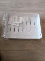 Uittrekbare ladekast ladeorganizer ladeverdeler 2 stuks wit, Huis en Inrichting, Kasten | Ladekasten, 1 of 2 laden, Nieuw, Minder dan 100 cm