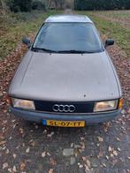 Audi 80 1.8 i 1987 Oldtimerregeling apk tm jan 2028, Auto's, Audi, Voorwielaandrijving, 74 pk, 4 cilinders, Beige