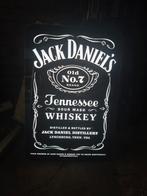 Neon bord met lamp Jack Daniels, Ophalen of Verzenden, Zo goed als nieuw