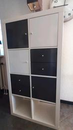 Ikea kallax  / expedit Vakkenkast met deurtjes en laden, Huis en Inrichting, Kasten | Wandmeubels, Ophalen, Zo goed als nieuw