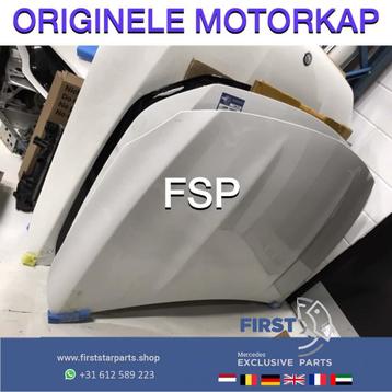 W156 X156 GLA MOTORKAP ORIGINEEL Mercedes 2013-2020 WIT ZWAR beschikbaar voor biedingen