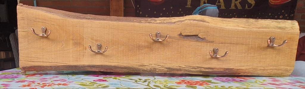 Unieke Acacia Houten Kapstok - Handgemaakt, Nieuw, Minder dan 100 cm, Hout, Ophalen