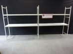 Solide set Overtoom stelling / grootvakstelling 412x60x210cm, Gebruikt, Ophalen of Verzenden, IJzer