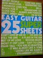 gitaar: easy guitar: 25 super sheets-leuk!!aanrader, Muziek en Instrumenten, Overige genres, Ophalen of Verzenden, Artiest of Componist