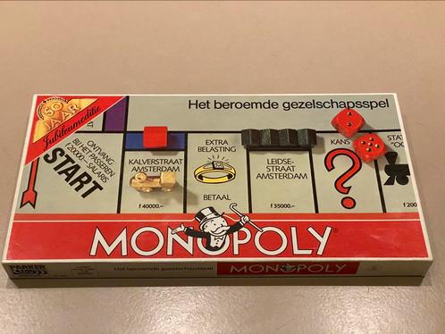 Monopoly jubileumeditie 50 jaar, Hobby en Vrije tijd, Gezelschapsspellen | Bordspellen, Gebruikt, Vijf spelers of meer, Ophalen of Verzenden