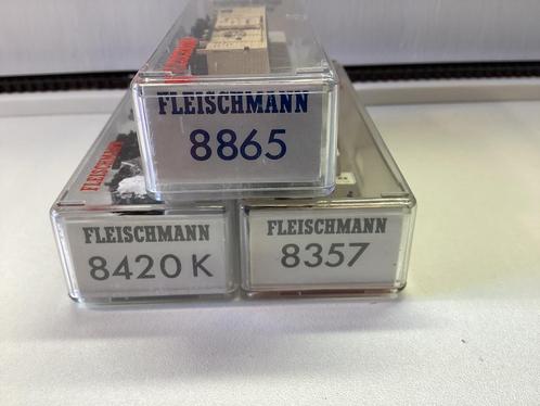 Fleischmann 8420/8865/8357, Hobby en Vrije tijd, Modeltreinen | N-Spoor, Zo goed als nieuw, Wagon, Gelijkstroom, Fleischmann, Ophalen of Verzenden
