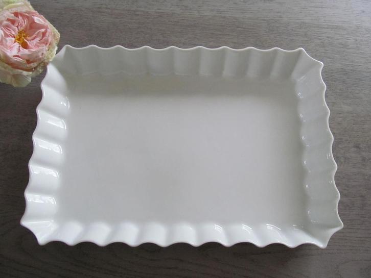 Apilco France Ovenschaal / Schaal Geschulpte Rand, Huis en Inrichting, Keuken | Servies, Zo goed als nieuw, Schaal of Schalen