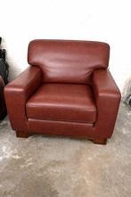 Echt lederen design fauteuil Atelier Matteo 2 stuks aanwezig, Ophalen of Verzenden, Zo goed als nieuw, 75 tot 100 cm, 50 tot 75 cm