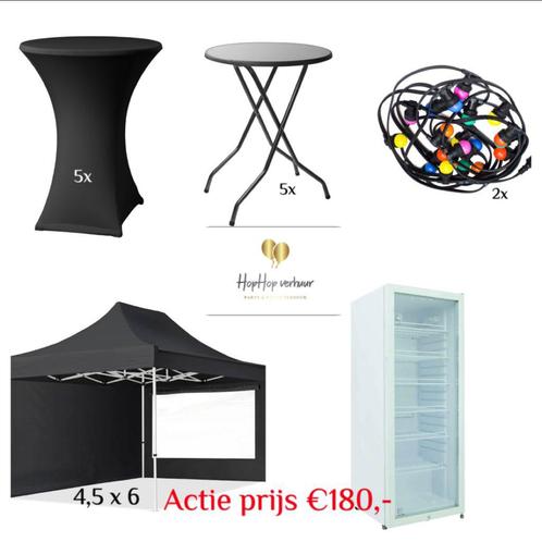 Compleet feest pakket M, Hobby en Vrije tijd, Feestartikelen | Verhuur, Zo goed als nieuw, Verjaardag, Ophalen of Verzenden