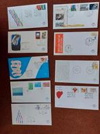 Eerste dag enveloppen uit 1989, nr. 261 t/m 269., Ophalen of Verzenden, Nederland