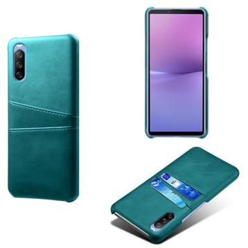 Sony Xperia 10 V Back Cover + Glas Screenprotector _ Groen beschikbaar voor biedingen