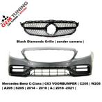 Mercedes C-Klasse W205 C63 AMG Voorbumper | 18-2021 | Black