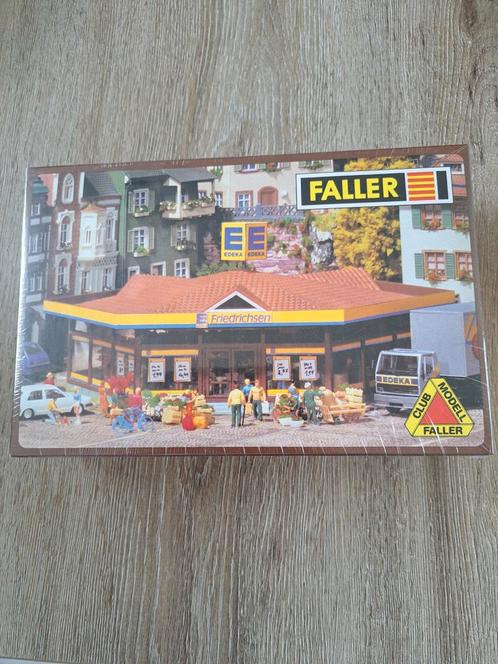 Faller EDEKA Friedrichsen H0 Nieuw in Doos, Hobby en Vrije tijd, Modeltreinen | H0, Nieuw, Brug, Tunnel of Gebouw, Ophalen of Verzenden