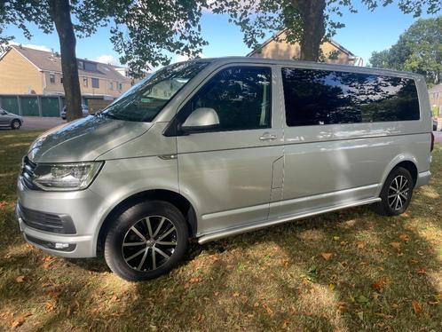 Volkswagen Transporter 2.0TDI 110KW 2018 Dubb cab Automaat, Auto's, Bestelauto's, Particulier, ABS, Adaptieve lichten, Adaptive Cruise Control