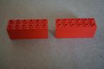 Lego trein gewichten set rood, Ophalen of Verzenden, Gebruikt, Losse stenen, Lego