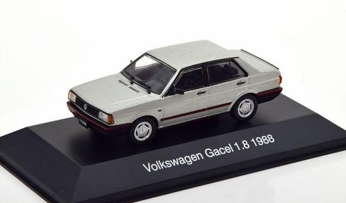 Jsn Atlas 1:43 Volkswagen Gacel 1.8, grey metallic 1988, Hobby en Vrije tijd, Modelauto's | 1:43, Nieuw, Auto, Overige merken