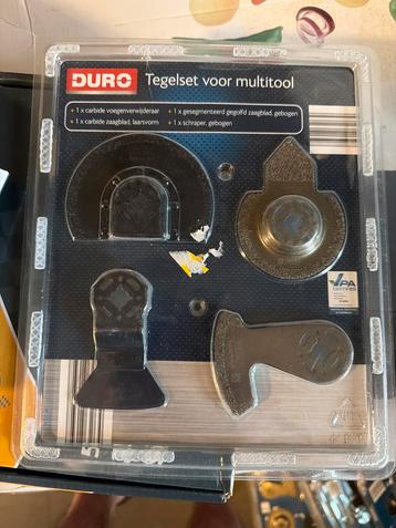 DURO Tegelset voor Multitool - Nieuw! beschikbaar voor biedingen