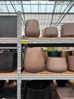 SALE terracotta rode terrazzo bloempot plantenpot vaas 42cm, Tuin en Terras, Bloempotten, 25 tot 40 cm, Overige materialen, Rond