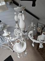 Kroon lampjemet rosé kapjes, Huis en Inrichting, Lampen | Kroonluchters, Ophalen of Verzenden, Zo goed als nieuw