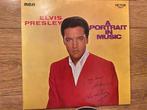 ELVIS PRESLEY   A PORTRAIT IN MUSIC  GESIGNEERD, Ophalen of Verzenden, 1960 tot 1980, Zo goed als nieuw, 12 inch