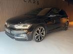 Volkswagen Polo 1.0 TSI |Virtual|DSG|Pano|Led|Camera|Nap|, Zwart, 95 pk, Leder en Stof, Zwart