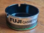 Vintage jaren 80 Fuji Cassettes asbak ashtray, Ophalen of Verzenden, Gebruikt, Asbak