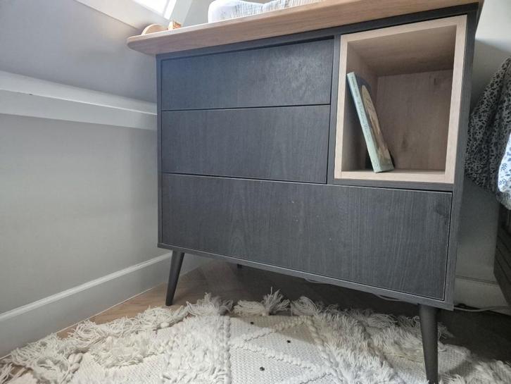 Quax Cocoon kast en commode, Kinderen en Baby's, Kinderkamer | Commodes en Kasten, Gebruikt, Commode, 90 tot 105 cm, 75 tot 100 cm