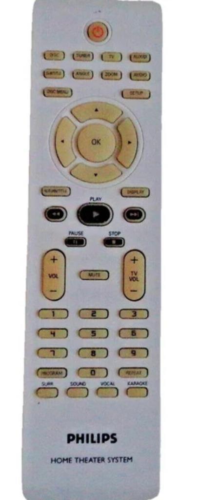 Philips Home Theater afstandsbediening 242254900901, Audio, Tv en Foto, Afstandsbedieningen, Zo goed als nieuw, Verzenden