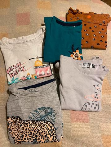 5 t-shirts, Hema en prenatal