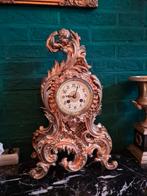 Antieke Bronzen Pendule Klok met Cherubijn, Antiek en Kunst, Antiek | Klokken, Ophalen