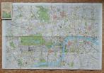Vest pocket street plan of Central Londen oude plattegrond, Boeken, Atlassen en Landkaarten, Gelezen, Verenigd Koninkrijk, Verzenden