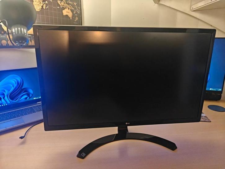 LG 4K 60hz  27" IPS 27UD58 monitor, Computers en Software, Monitoren, Gebruikt, 60 Hz of minder, DisplayPort, HDMI, IPS, Ultra HD (4K)