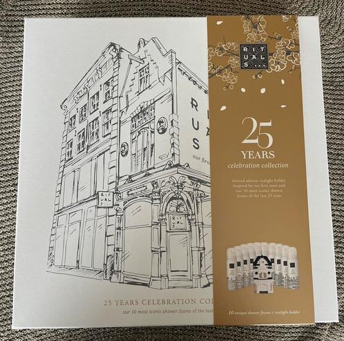 Rituals 25 jaar celebration doos shower foams en theelicht, Sieraden, Tassen en Uiterlijk, Uiterlijk | Lichaamsverzorging, Nieuw