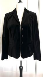 Zwart fluwelen dames blazer maat 40, Kleding | Dames, Ophalen of Verzenden, Zo goed als nieuw, Maat 38/40 (M), Zwart
