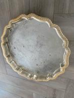 (Marokkaanse) dienblad goud, Huis en Inrichting, Ophalen of Verzenden, Rond, Metaal