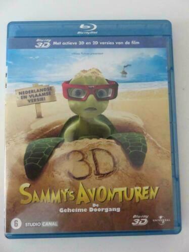 Sammy's avonturen de Geheime doorgang, Cd's en Dvd's, Blu-ray, Zo goed als nieuw, Avontuur, 3D, Ophalen of Verzenden