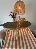 Salon tafeltjes, Minder dan 55 cm, Rond, Hout, Ophalen