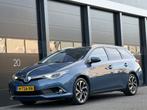 Toyota Auris Touring Sports 1.8 Hybrid Exclusive Panorama Ca, Auto's, Euro 6, Blauw, 98 pk, Hybride Elektrisch/Benzine