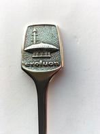 Lepeltje Evoluon Eindhoven verzilverd, Ophalen of Verzenden