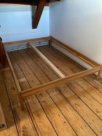 Gratis 140x200 bed incl lattenbodems, Huis en Inrichting, Slaapkamer | Bedden, Ophalen, Gebruikt, Tweepersoons, 140 cm