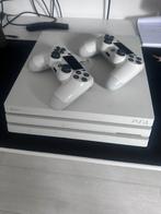 Ps4 pro 2 dualschock controllers 1 TB, Spelcomputers en Games, Met 2 controllers, Ophalen of Verzenden, Zo goed als nieuw, 1 TB